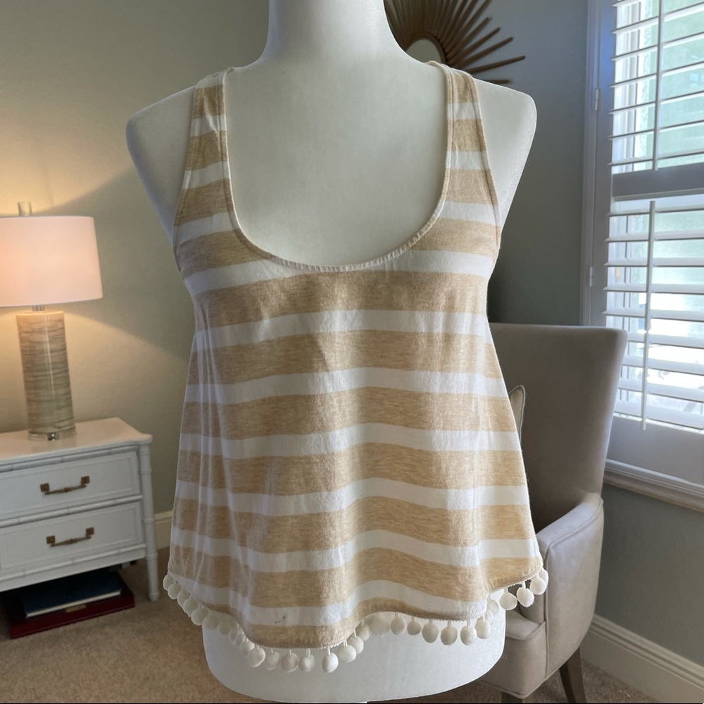 Lily Pulitzer pop Pom striped top